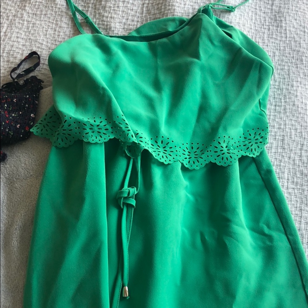 Green dress